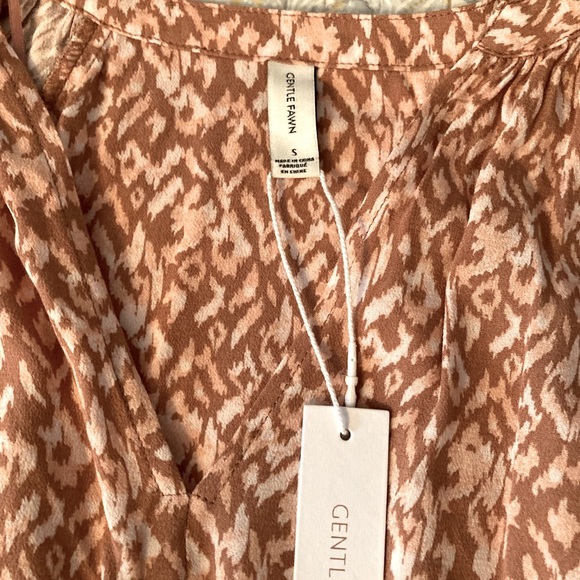 NWT SzS gentle fawn hazel top in clay texture - Picture 10 of 11